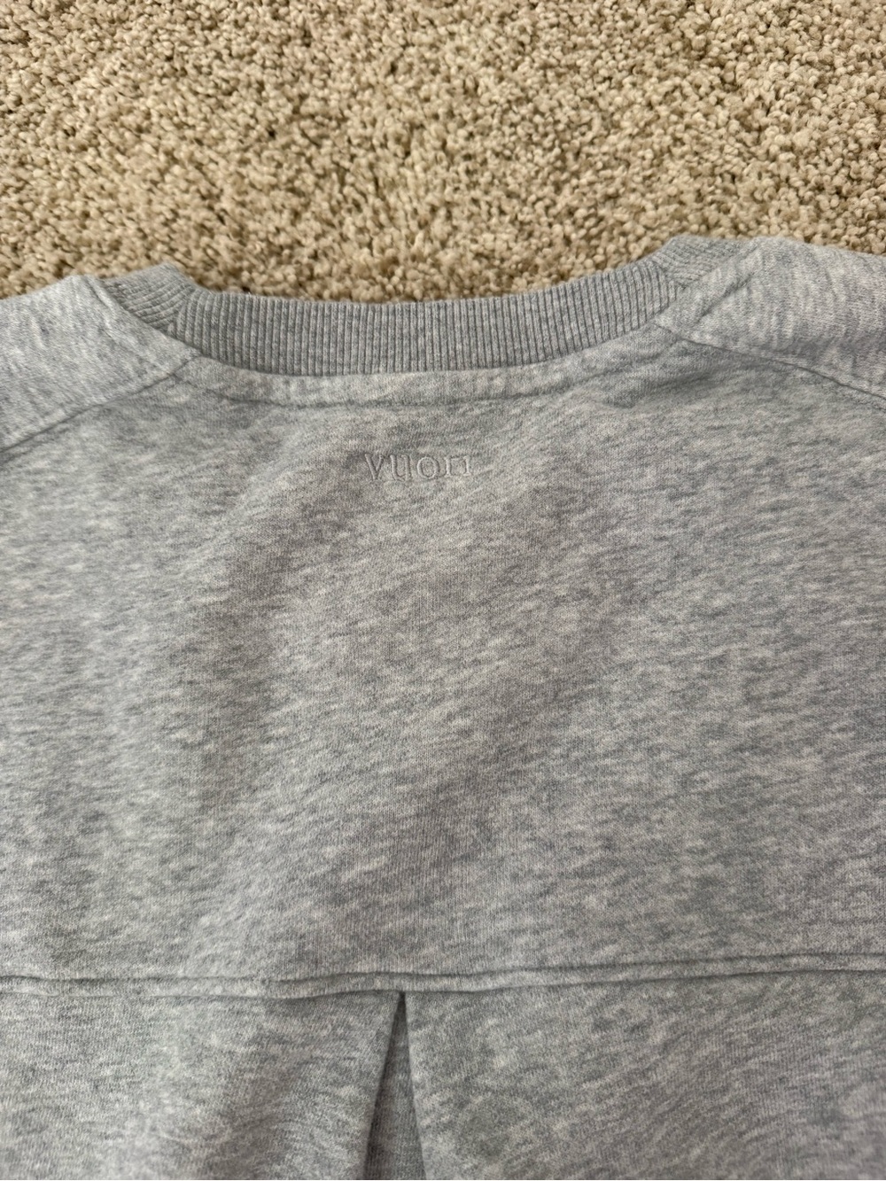 Vuori Sedona Seams Crewneck Sweatshirt Size M - Picture 4 of 5